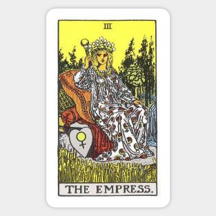 The Empress Tarot Sticker